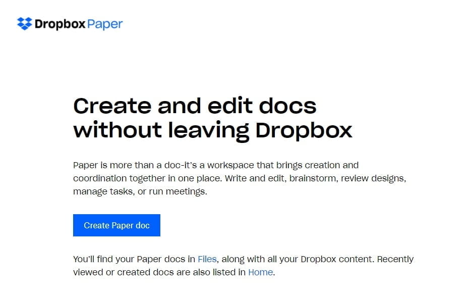 Dropbox paper microsoft office alternatifi https://huglero.com