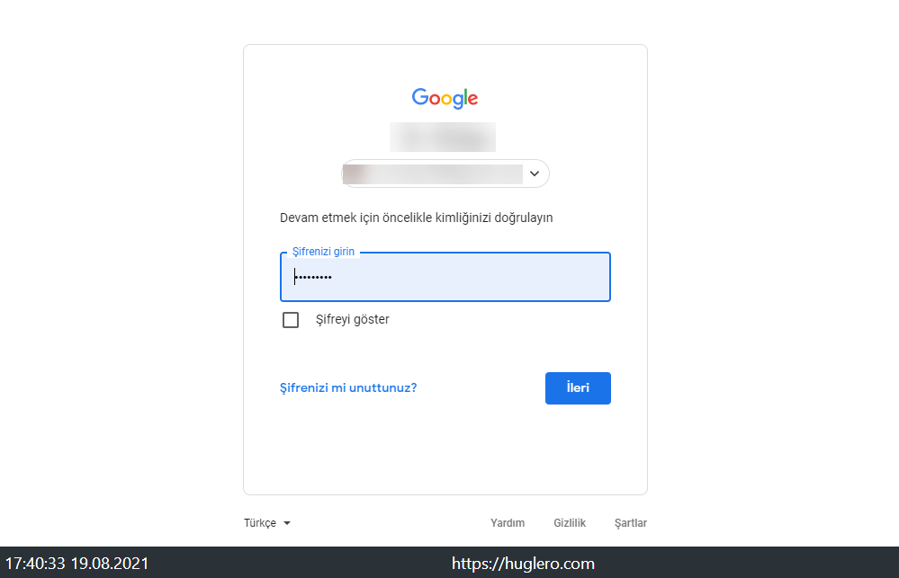 Gmail hesabı şifre giriş ekranı https://huglero.com
